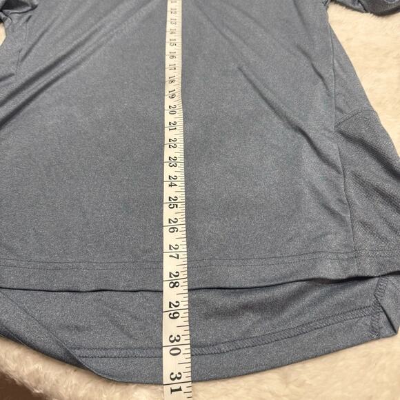 McDonald’s Apparel Collection Unisex Gray Half Zip Short Sleeve Shirt Size M - Picture 3 of 6